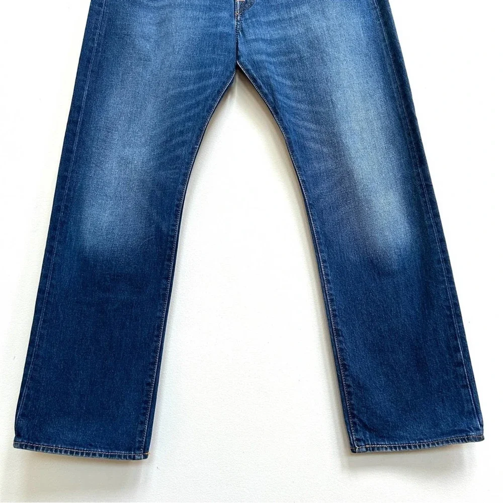 Levi's 501 Original Fit Button Fly Anchor Stretch Straight Jeans, Size 38x32